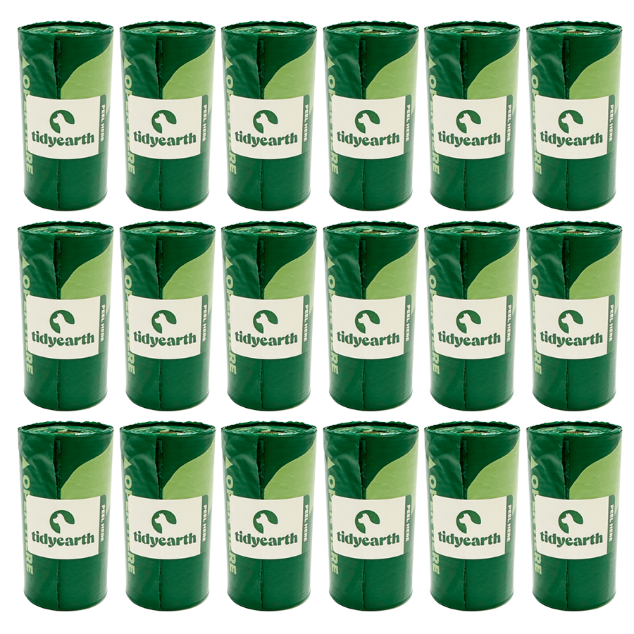 Tidy Walks Dog Poop Bags - Lavender Scented - 270 Bags